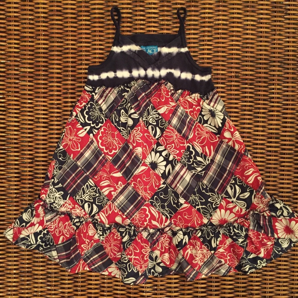 Adorable, Madras Girls size 5 Sundress 🇺🇸